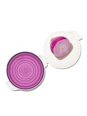 Trauks produktu uzglabāšanai OXO Cut And Keep Silicone Onion Saver 11250100 cena un informācija | Trauki pārtikas uzglabāšanai | 220.lv