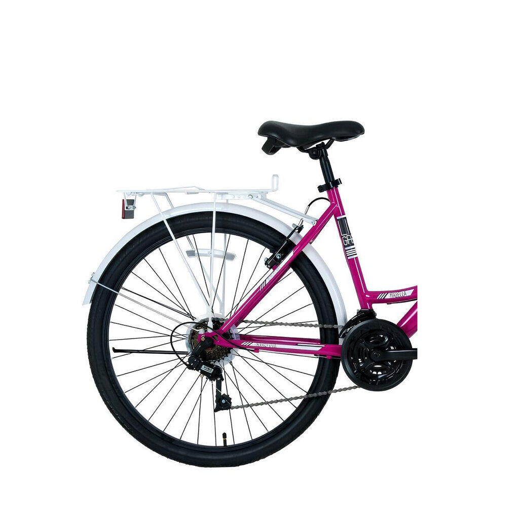Pilsētas velosipēds meitenēm Bisan Mabella 24, violets цена и информация | Velosipēdi | 220.lv