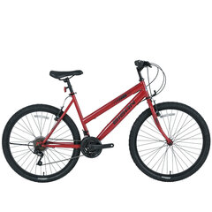 Подростковый велосипед Bisan 24 Sentiero (PR10010445) красный/черный цена и информация | Велосипеды | 220.lv