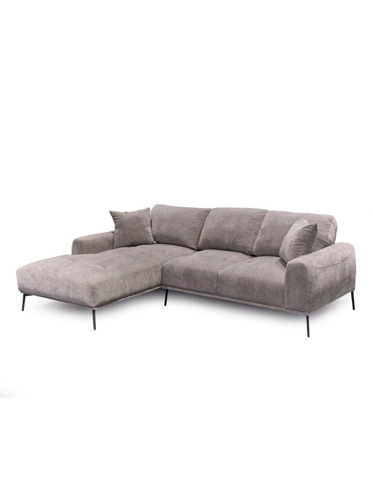 Dīvāns BELLUS Austin 3 Div Small Left Grey 356380/007 cena un informācija | Stūra dīvāni | 220.lv