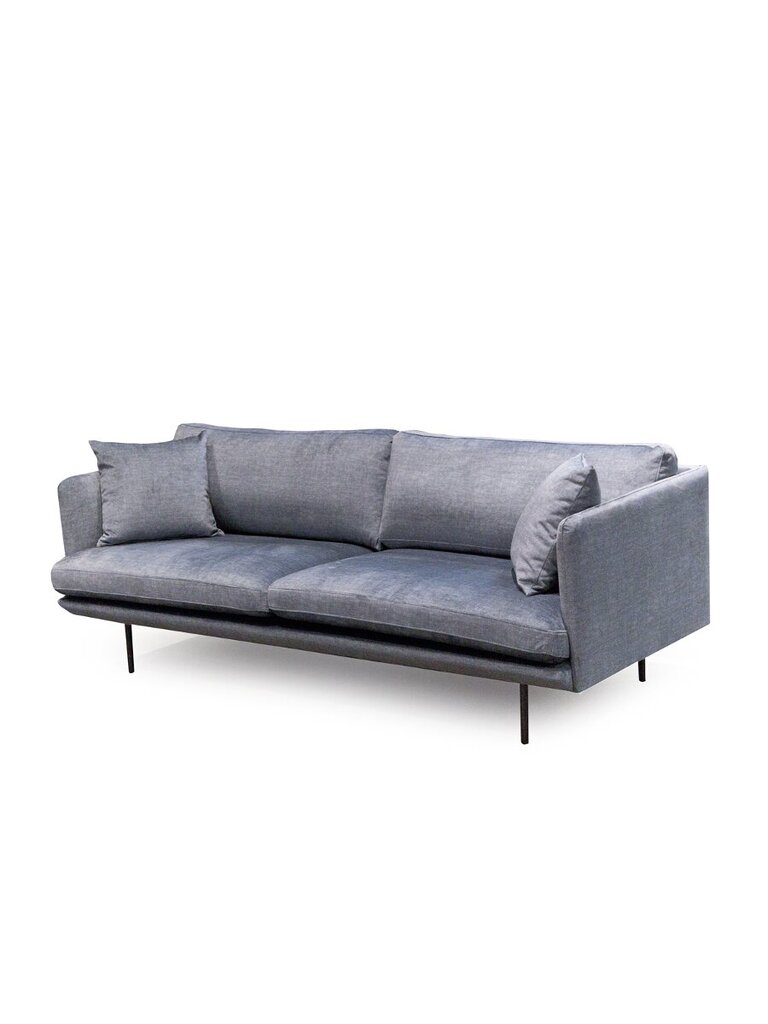 Dīvāns BELLUS Slim 3 Grey 356380/008 cena un informācija | Dīvāni | 220.lv
