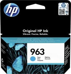 hp оригинальные чернила 3ja23ae#301, hp 963, голубой, блистер, 700p, 10,77 мл, hp officejet pro 9010, 9012, 9014, 9015, 9016, 9019/p цена и информация | Картриджи для струйных принтеров | 220.lv