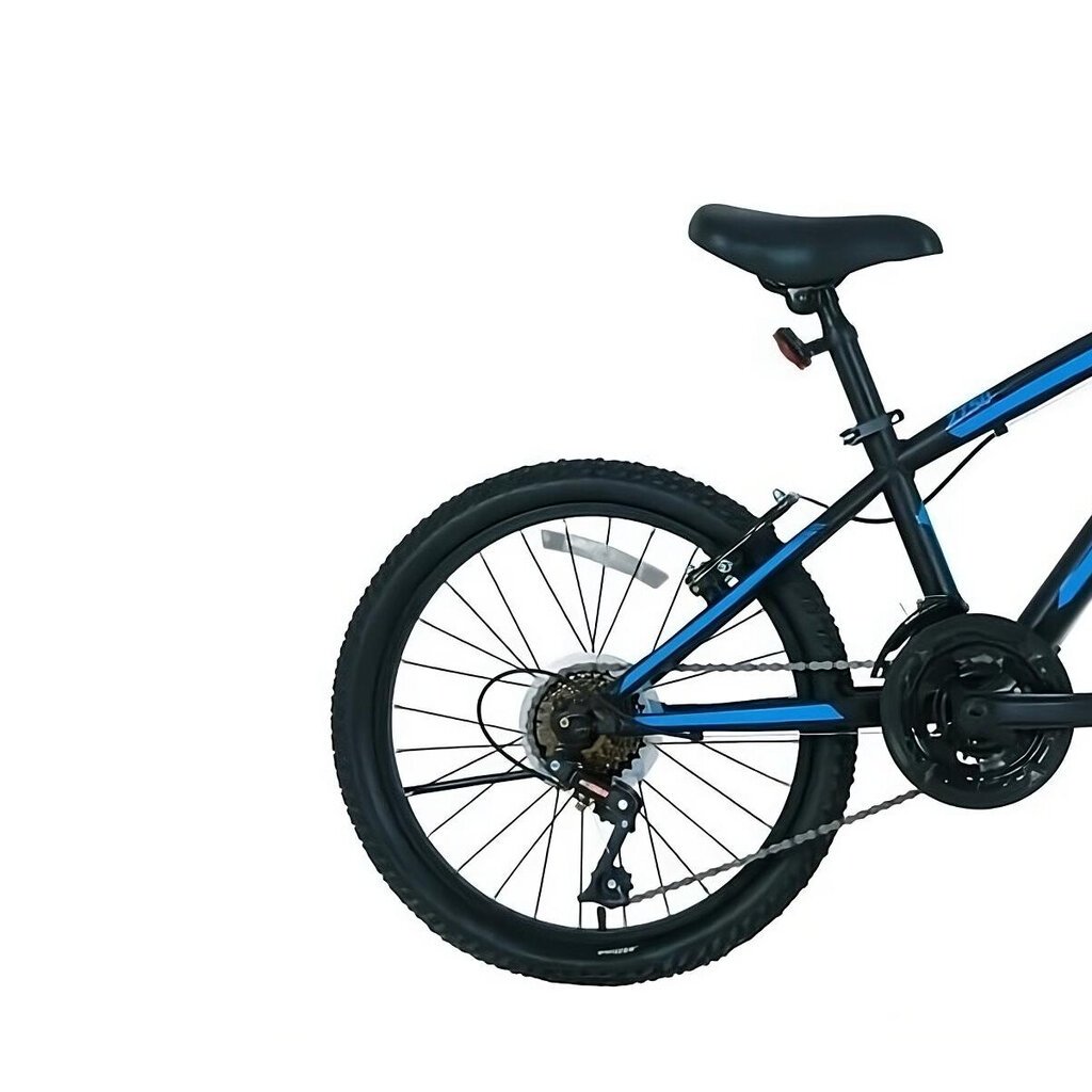 Pilsētas velosipēds zēniem Bisan KDS2750 VB 20, melns/zils цена и информация | Velosipēdi | 220.lv