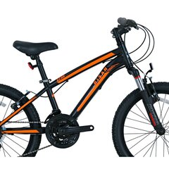 Детский велосипед Bisan 20 KDS2750 VB (PR10010394) черный/оранжевый цена и информация | Велосипеды | 220.lv