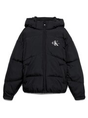 Calvin Klein куртка для девочек IG0IG02056BEH, черная цена и информация | Куртки, пальто для девочек | 220.lv