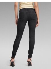 Джинсы G-STAR 3301 Skinny Wmn 30' Black цена и информация | Женские джинсы | 220.lv