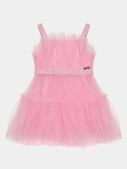 Платье для девочки Guess Jeans Sl Mesh Dress_Ceremo J4RK22 KC3F0 G65F 520916020, розовый цена и информация | Платья для девочек | 220.lv