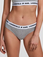 Karl Lagerfeld sieviešu biksītes Logo Hipster Brief 545004779, pelēks cena un informācija | Sieviešu biksītes | 220.lv