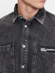 Krekls vīriešiem Karl Lagerfield Jeans 240D1600 563760107, pelēks cena un informācija | Vīriešu krekli | 220.lv