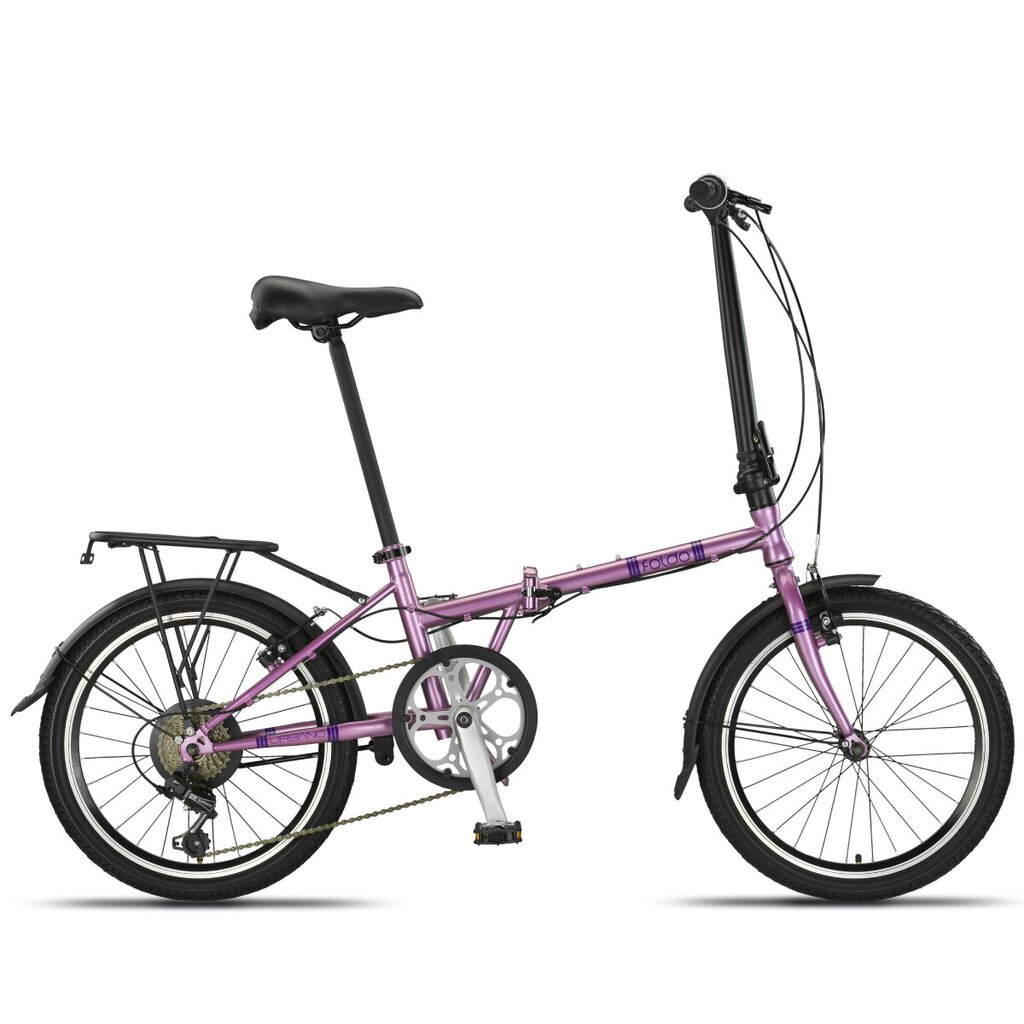 Universāls saliekamais velosipēds Foldo Urbano Ultra 20, violets cena un informācija | Velosipēdi | 220.lv