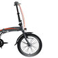 Universāls saliekamais velosipēds Bisan 20 FX3500 NX3, pelēks/oranžs cena un informācija | Velosipēdi | 220.lv