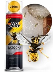 No Pest aerosols lapsenēm un sirseņiem Bazooka, 750 ml cena un informācija | Aizsardzībai pret kukaiņiem | 220.lv