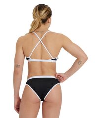 Sieviešu bikini peldkostīms Arena Icons, melns/balts cena un informācija | Peldkostīmi | 220.lv