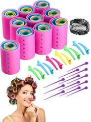 Набор женских разноцветных бигудей для волос, Electronics LV-670, 60 шт цена и информация | Аксессуары для волос | 220.lv