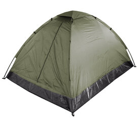 Tūristu telts Mil-Tec, Iglu Standard, zaļš cena un informācija | Teltis | 220.lv