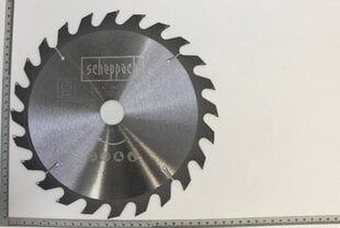 Griešanas disks Ø254x2,4x30 mm Scheppach cena un informācija | Zāģi, ripzāģi | 220.lv