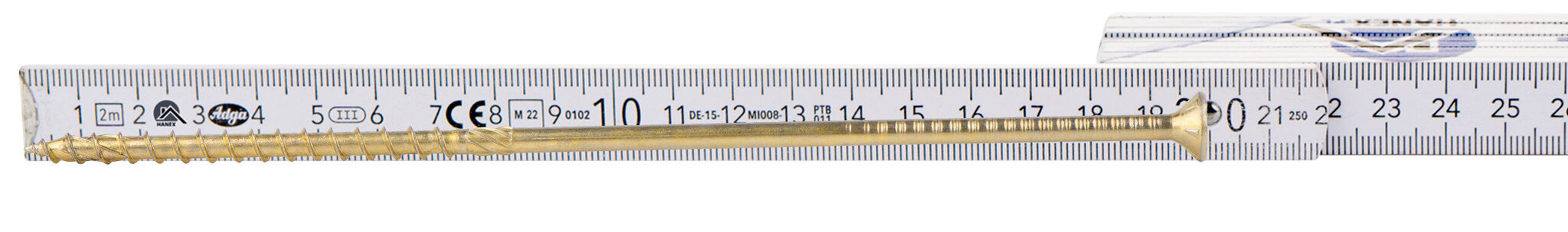 100 gab. Skrūves kokam 6x200 mm, konusveida, TORX, Klimas WKCS цена и информация | Stiprinājumi | 220.lv