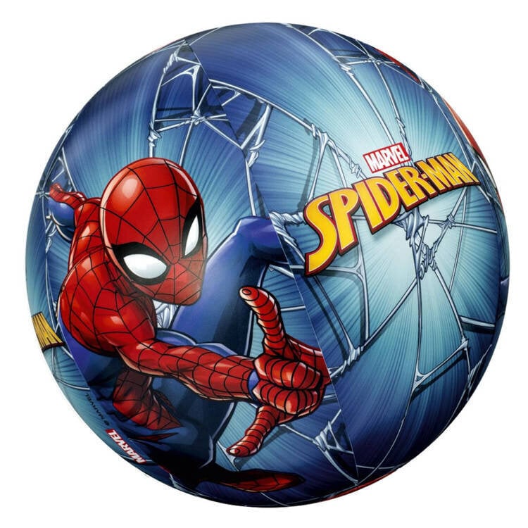 Piepūšamā bumba Bestway Spiderman, 51 cm cena un informācija | Ūdens, smilšu un pludmales rotaļlietas | 220.lv