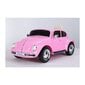 Bērnu elektroauto Beetle 12V, rozā цена и информация | Bērnu elektroauto | 220.lv