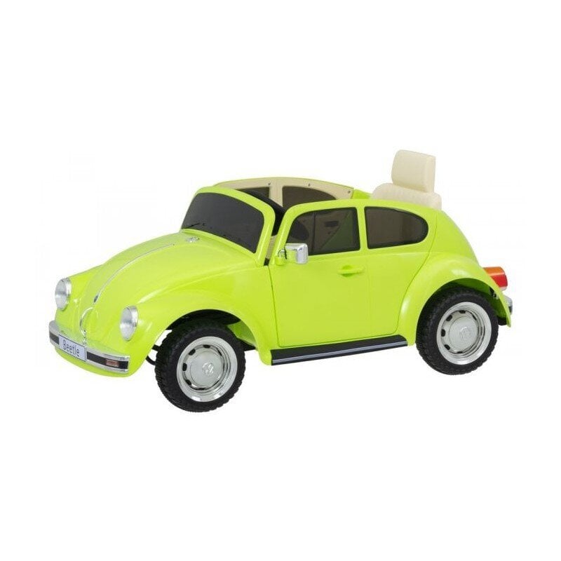 Bērnu elektroauto Beetle 12V, zaļš цена и информация | Bērnu elektroauto | 220.lv