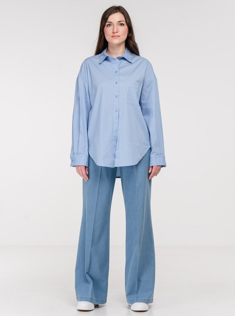 Krekls sievietēm Fly Girl, zils цена и информация | Blūzes, sieviešu krekli | 220.lv
