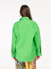Женские рубашка с длинными рукавами Fly Girl Celeste Nerde 2910/02 563750775, зеленый цена и информация | Женские блузки, рубашки | 220.lv