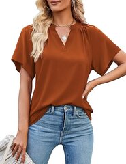 Beluring женская летняя блузка, оранжевая цена и информация | Женские блузки, рубашки | 220.lv