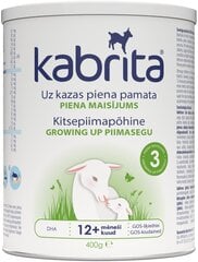 Молочная смесь Kabrita 3, 12 мес+, 400 г цена и информация | Детские смеси с 6 месяцев | 220.lv