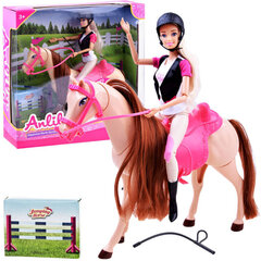 Bārbija ar zirgu Anily, 29 x 26 x 8 cm cena un informācija | Rotaļlietas meitenēm | 220.lv