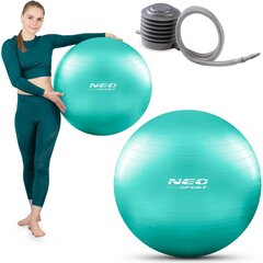 Vingrošanas bumba ar pumpi Neo Sport NS-951, 65 cm, zaļa цена и информация | Гимнастические мячи | 220.lv