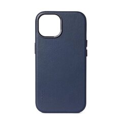 Decoded Leather Case with MagSafe for iPhone 15 - blue цена и информация | Чехлы для телефонов | 220.lv