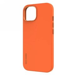 Decoded Leather Case with MagSafe for iPhone 15 - orange цена и информация | Чехлы для телефонов | 220.lv