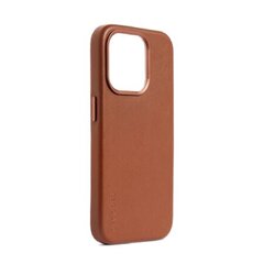 Decoded Leather Case with MagSafe for iPhone 15 Pro - brown цена и информация | Чехлы для телефонов | 220.lv