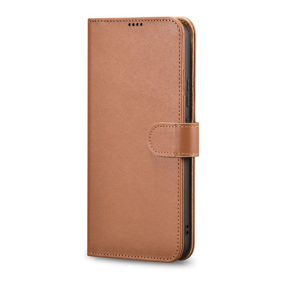 iCarer Leather Wallet Case cena un informācija | Telefonu vāciņi, maciņi | 220.lv