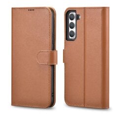 iCarer Leather Wallet Case cena un informācija | Telefonu vāciņi, maciņi | 220.lv