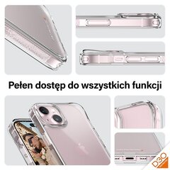 PanzerGlass HardCase iPhone 15 Pro Max 6.7" D3O 3xMilitary grade transparent 1175 цена и информация | Чехлы для телефонов | 220.lv