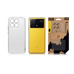 Tactical TPU Cover for Poco X6 Pro 5G Transparent цена и информация | Чехлы для телефонов | 220.lv