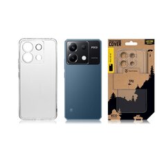 Tactical TPU Cover for Poco X6 5G Transparent цена и информация | Чехлы для телефонов | 220.lv