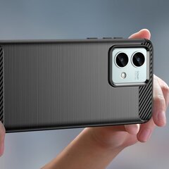 Чехол Tech-Protect tpucarbon для Motorola Moto G84 5G черный цена и информация | Чехлы для телефонов | 220.lv