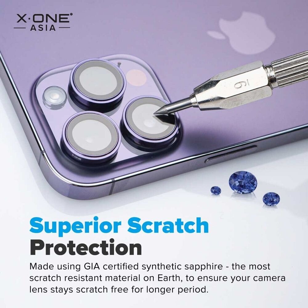 X-ONE Sapphire Camera Armor цена и информация | Ekrāna aizsargstikli | 220.lv