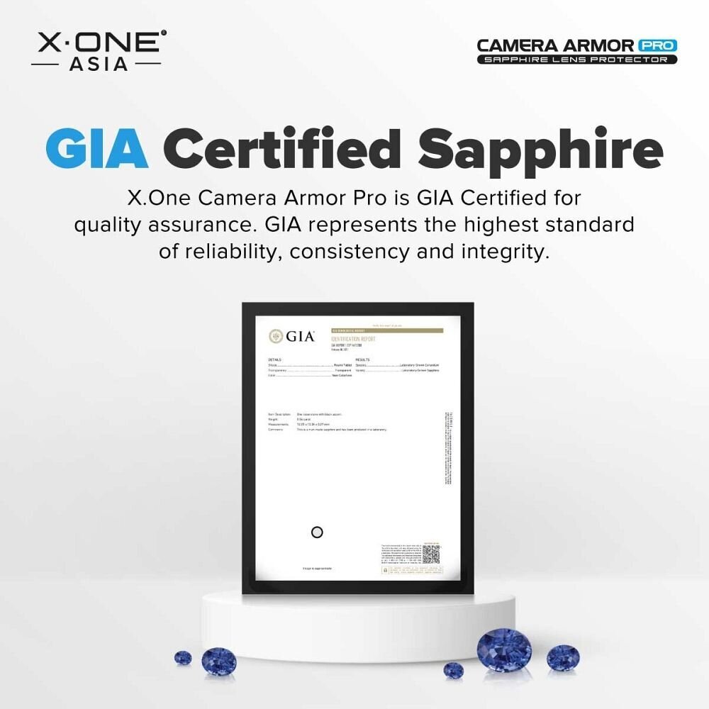 X-ONE Sapphire Camera Armor cena un informācija | Ekrāna aizsargstikli | 220.lv