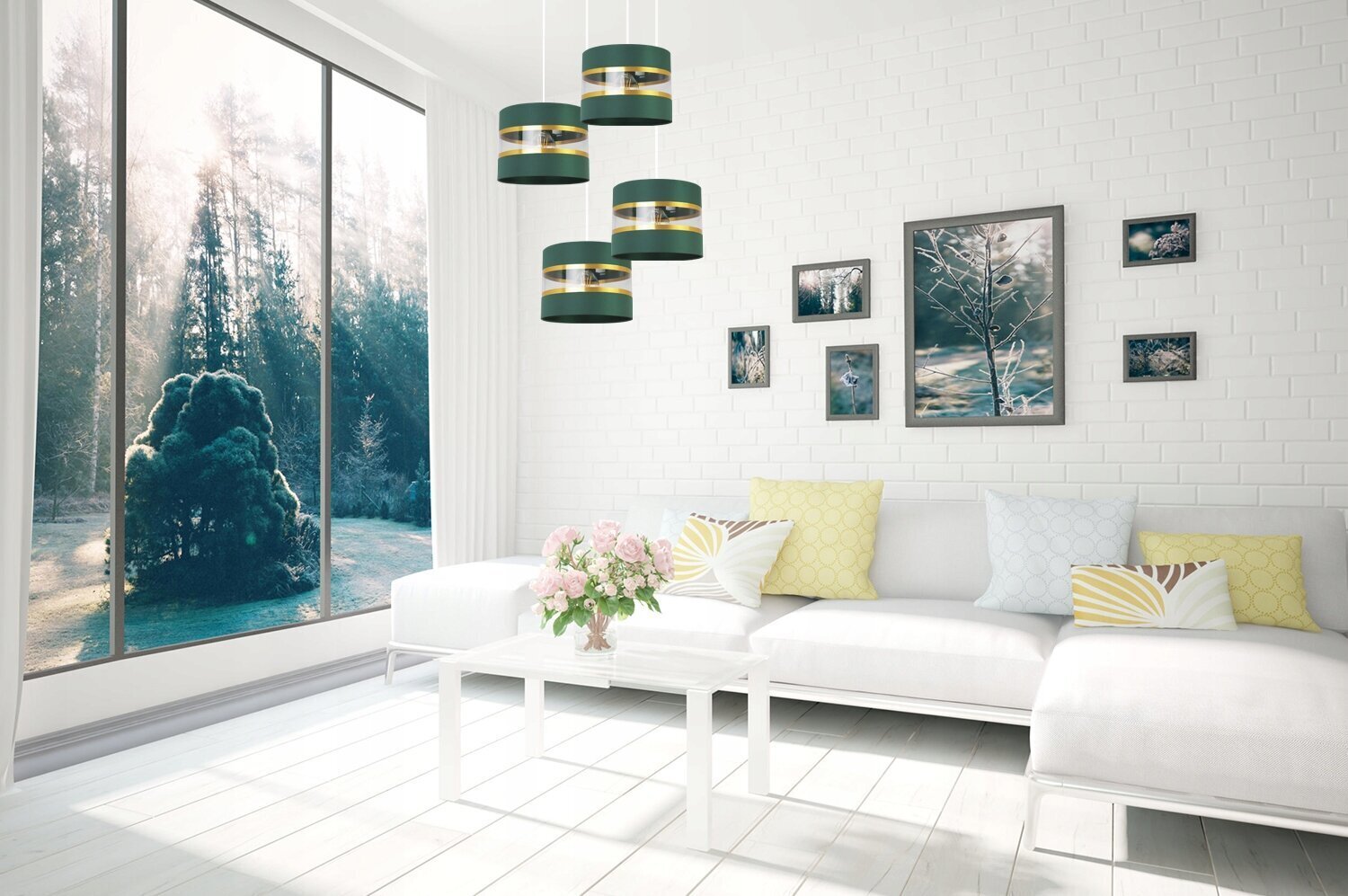 LightHome piekaramā lampa Elegance Gold цена и информация | Piekaramās lampas | 220.lv