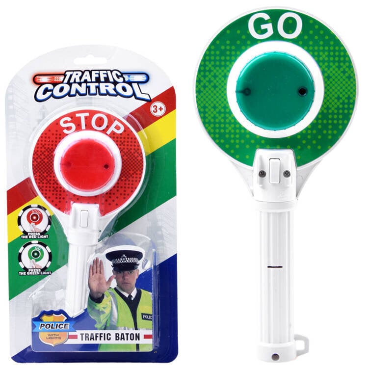 Rotaļlietu policijas satiksmes kontroles spieķis cena un informācija | Attīstošās rotaļlietas | 220.lv