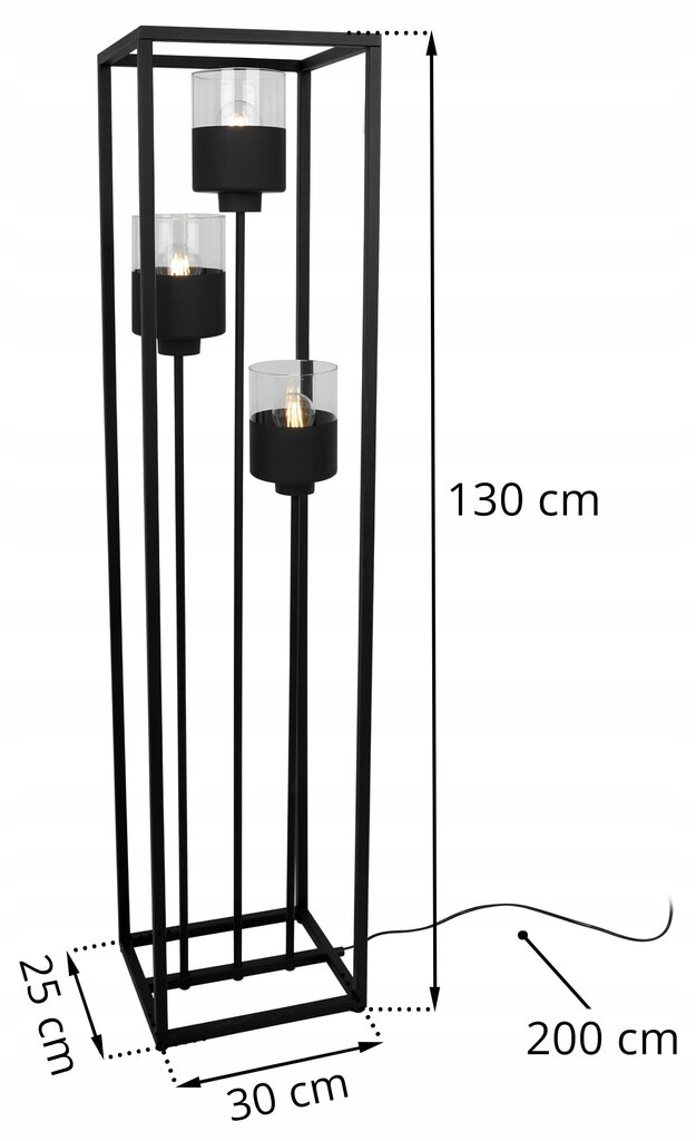 LightHome stāvlampa cena un informācija | Stāvlampas | 220.lv