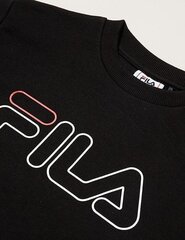 Fila bērnu sporta krekls FAT0158-80010, melns cena un informācija | Zēnu jakas, džemperi, žaketes, vestes | 220.lv