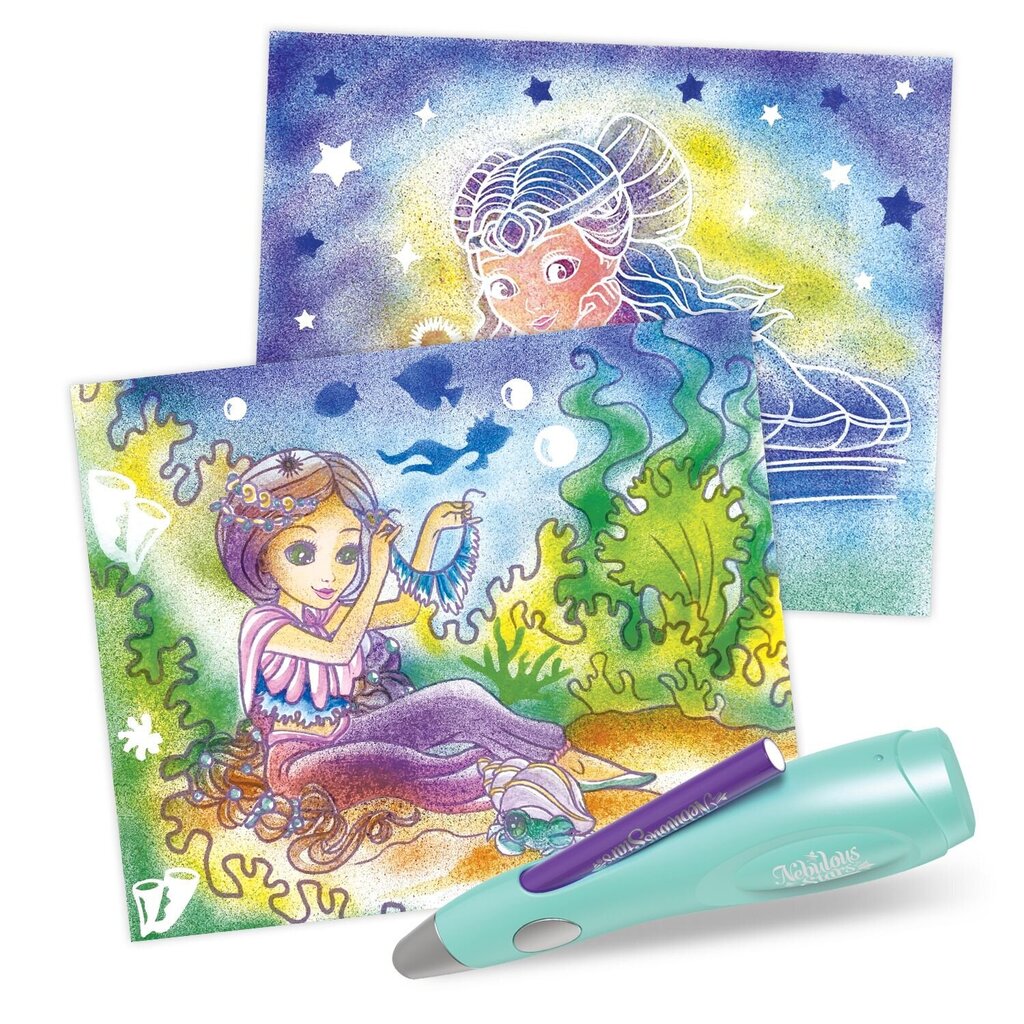 Krāsošanas komplekts Nebulous Stars Electric Spray Pen Deluxe, 11352 цена и информация | Attīstošās rotaļlietas | 220.lv