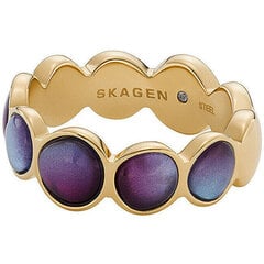 Skagen Красивое позолоченное кольцо из стали Sea Glass SKJ1690710. цена и информация | Кольца | 220.lv