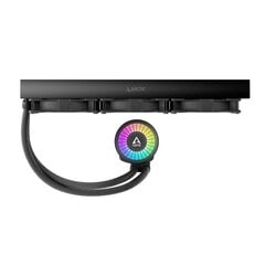 Dzesētājs Arctic Liquid Freezer III 420 A-RGB Black cena un informācija | Procesora dzesētāji | 220.lv