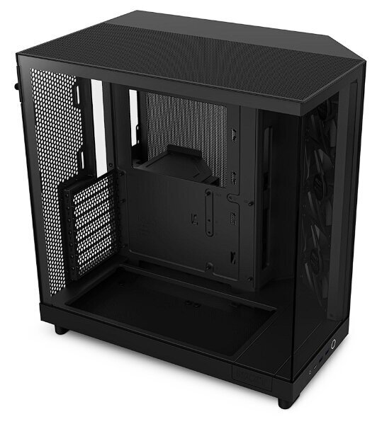 Datora korpuss NZXT H6 Flow RGB Black цена и информация | Datoru korpusi | 220.lv