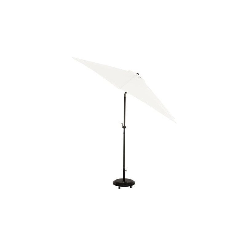 Āra lietussargs, 3 m, balts cena un informācija | Saulessargi, markīzes un statīvi | 220.lv